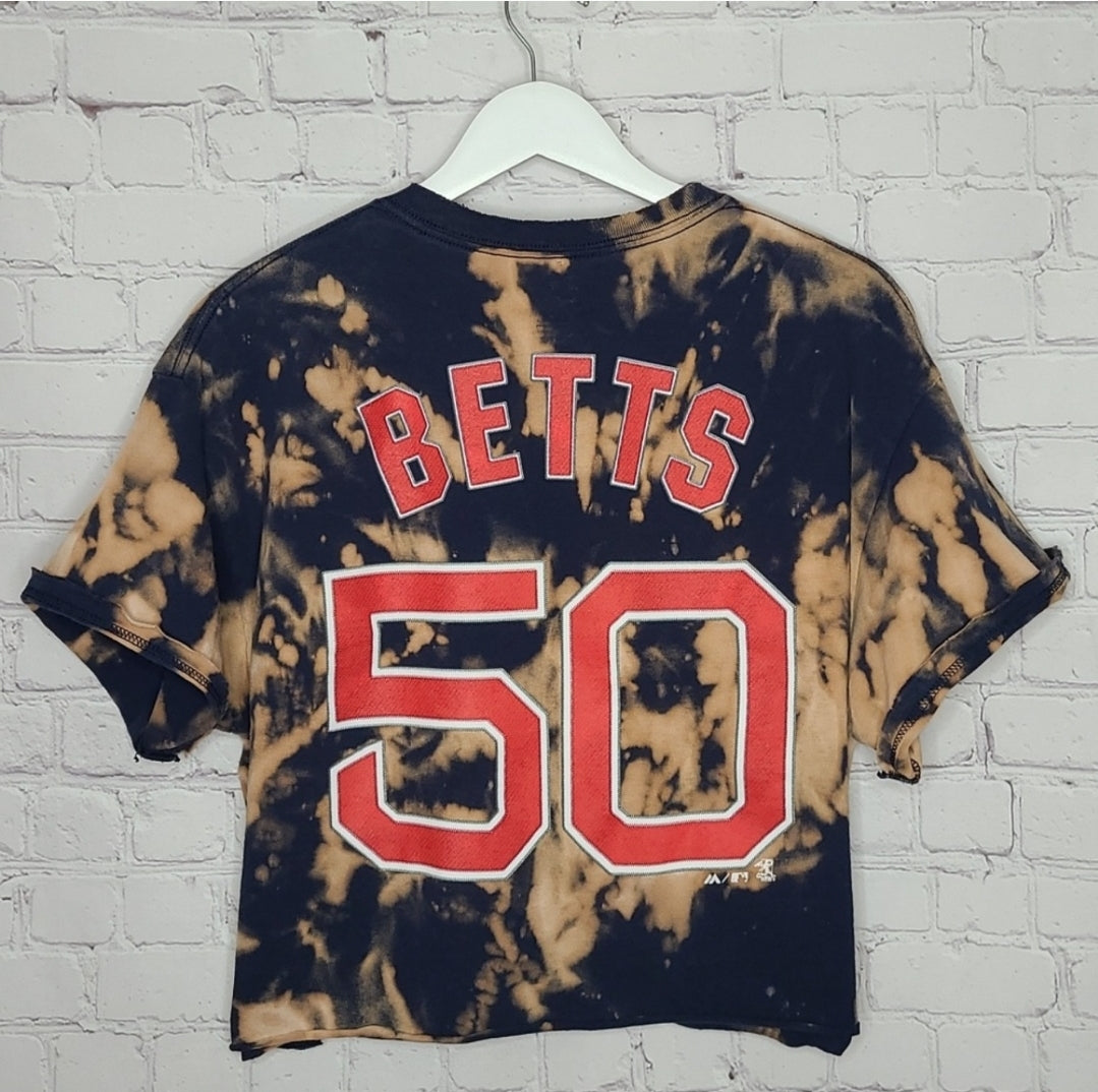 Boston Red Sox Crop Tee