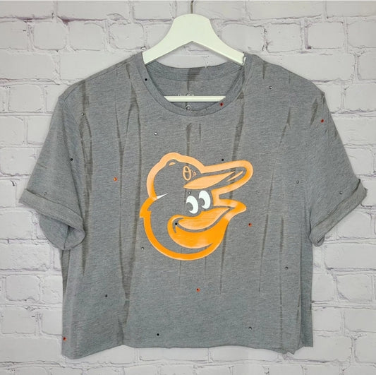 Baltimore Orioles Crop Tee