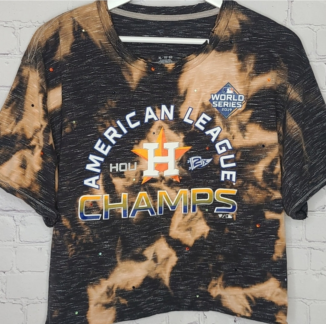 Houston Astros Crop Tee