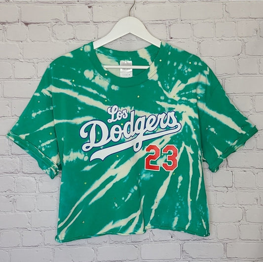 Los Angeles Dodgers Crop Tee