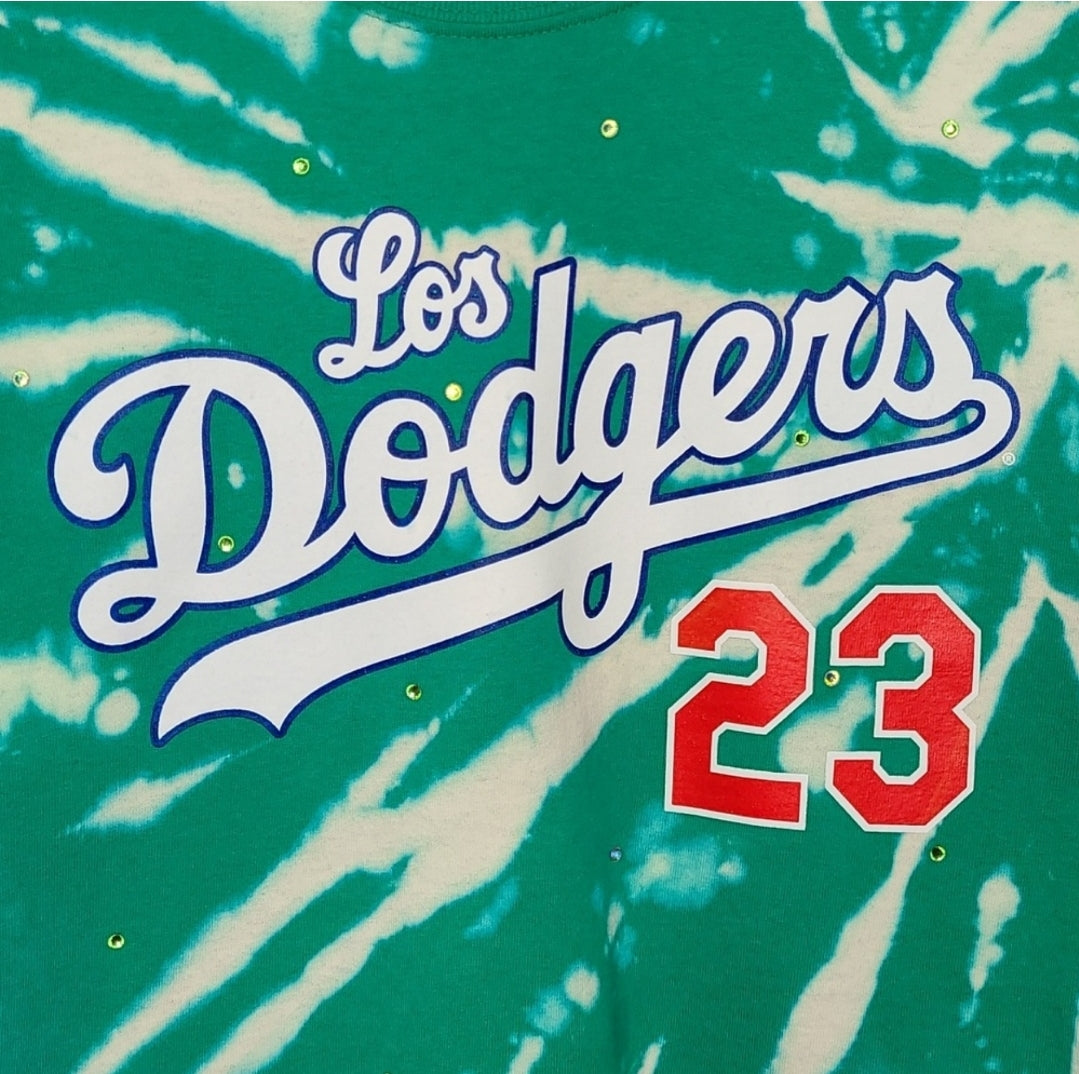 Los Angeles Dodgers Crop Tee