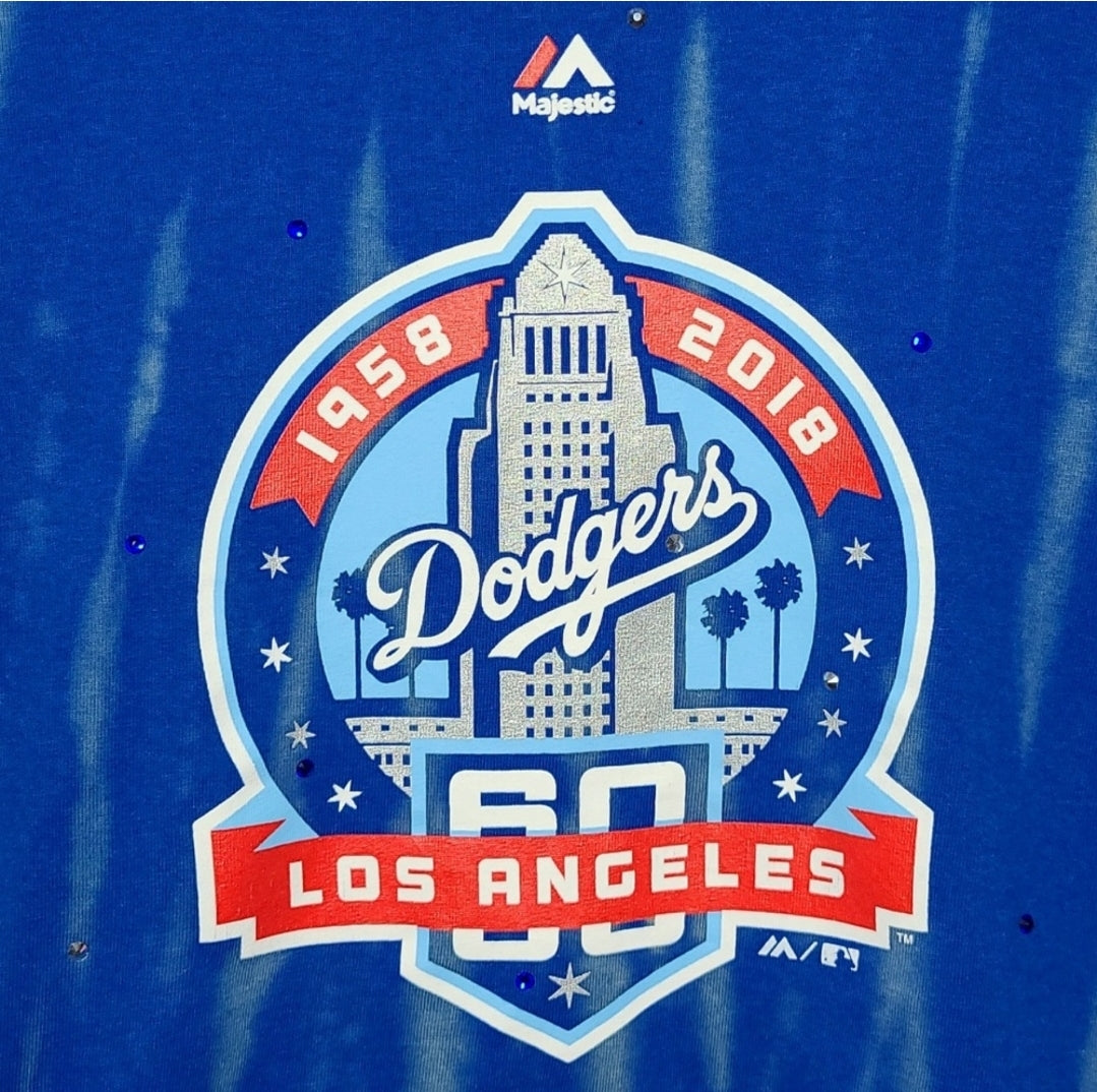 Los Angeles Dodgers Crop Tee