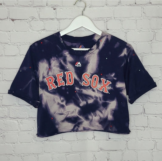 Boston Red Sox Crop Tee