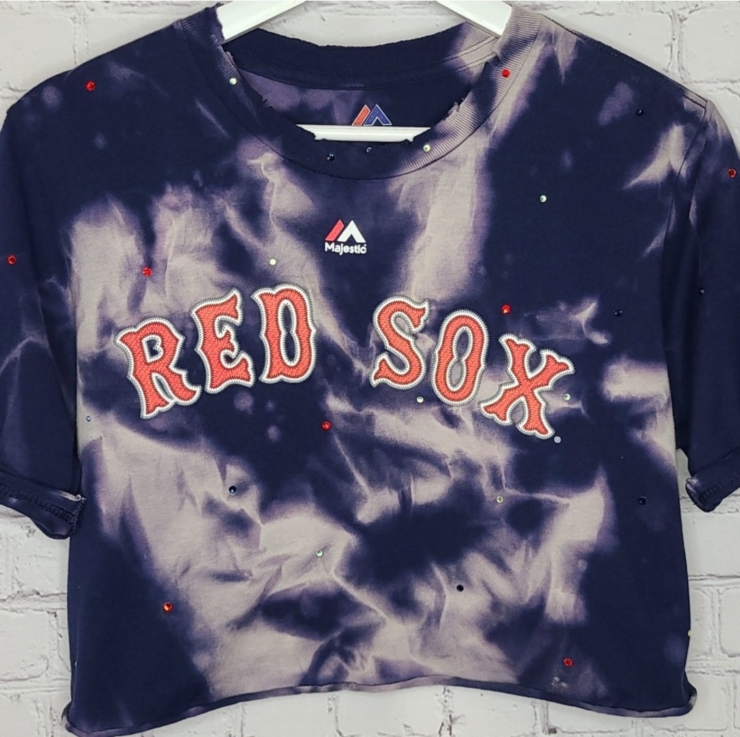 Boston Red Sox Crop Tee