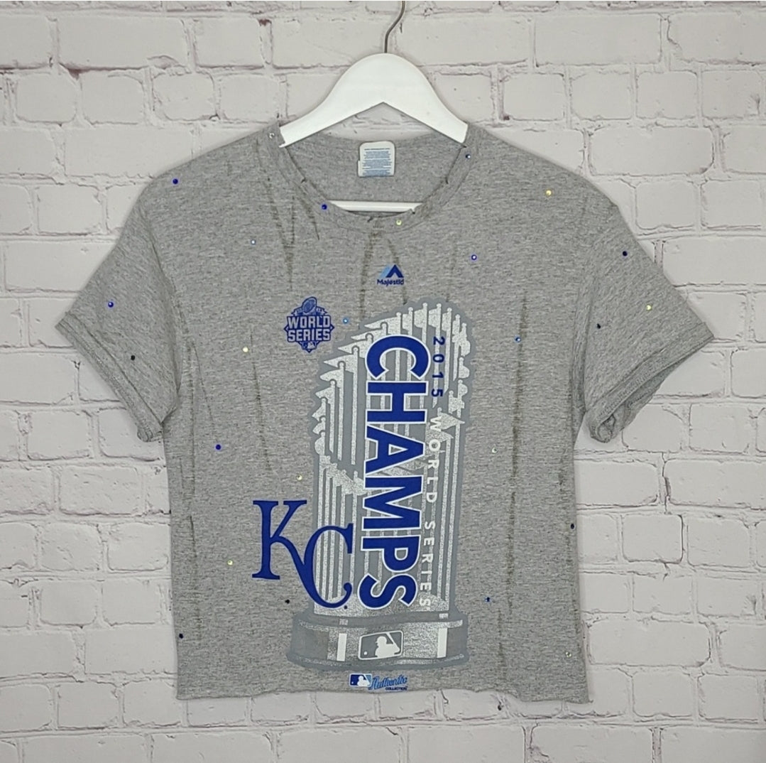 Kansas City Royals Crop Tee