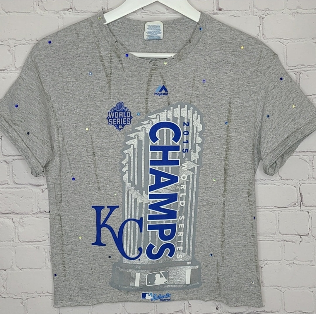 Kansas City Royals Crop Tee