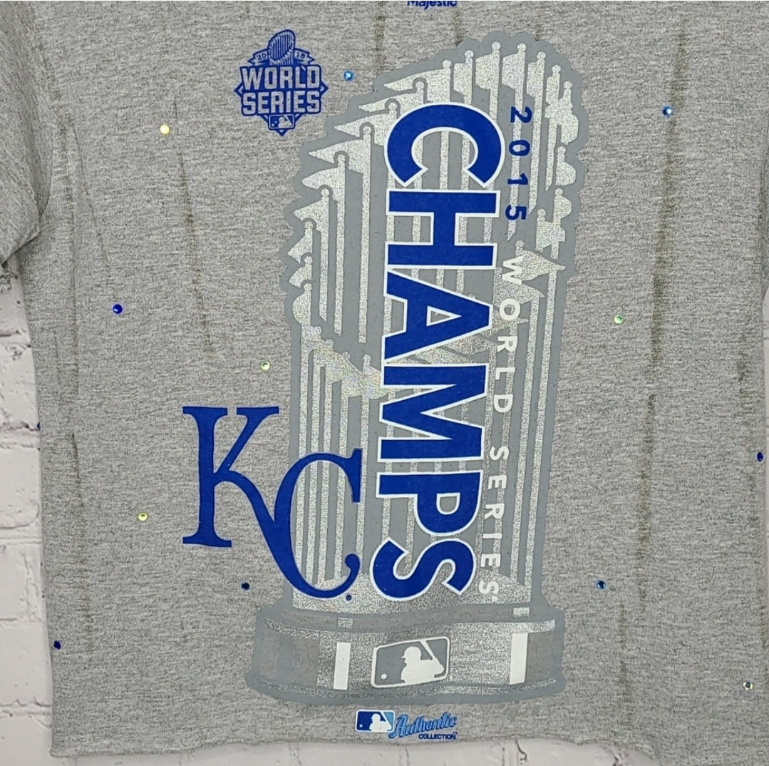 Kansas City Royals Crop Tee