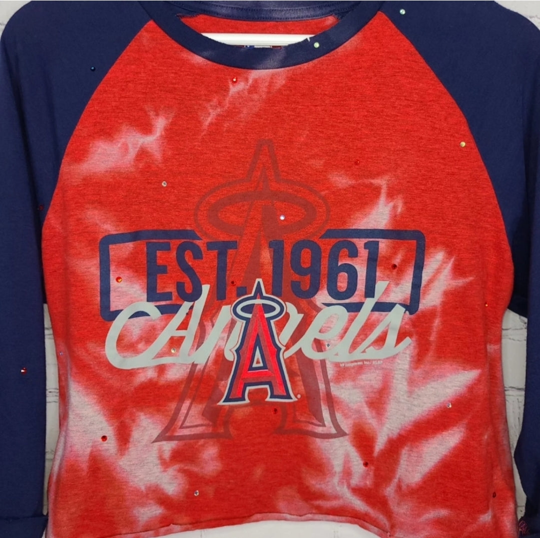 Los Angeles Angels Crop Tee