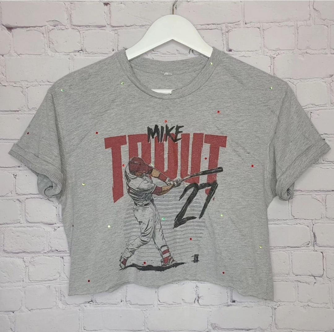 Los Angeles Angels Crop Tee