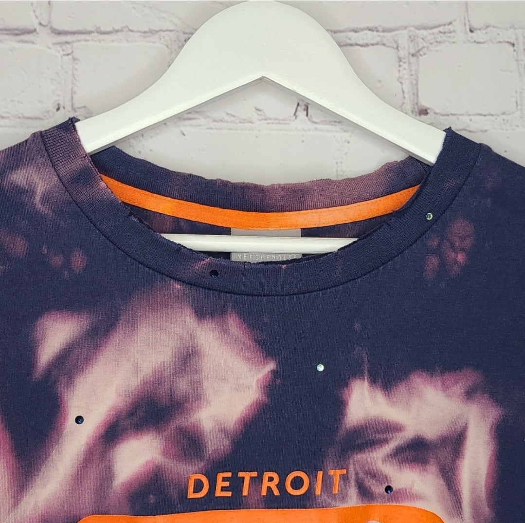 Detroit Tigers Crop Tee