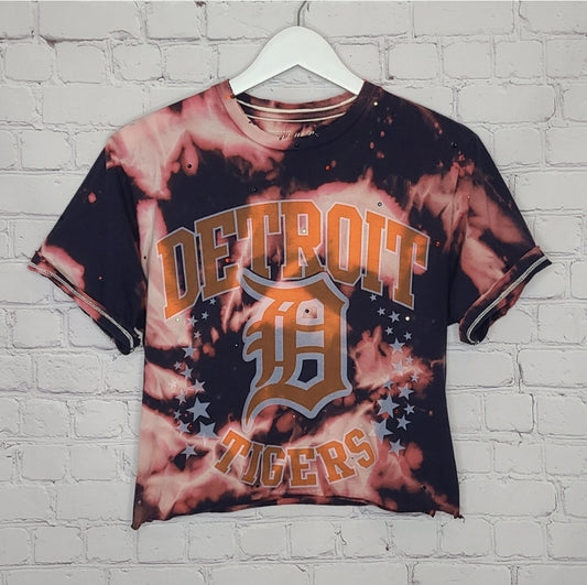 Detroit Tigers Crop Tee