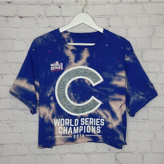 Chicago Cubs Crop Tee