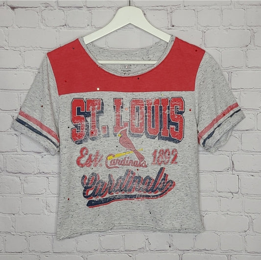 St.Louis Cardinals Crop Tee