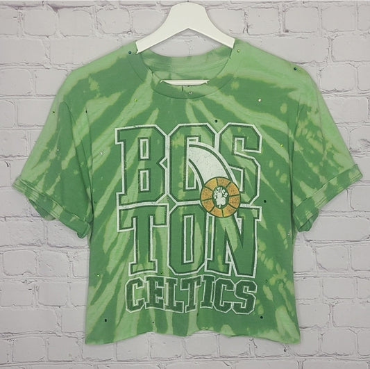 Boston Celtics Crop Tee