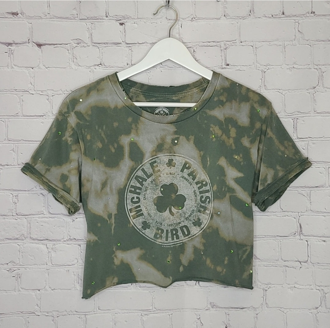 Boston Celtics Crop Tee