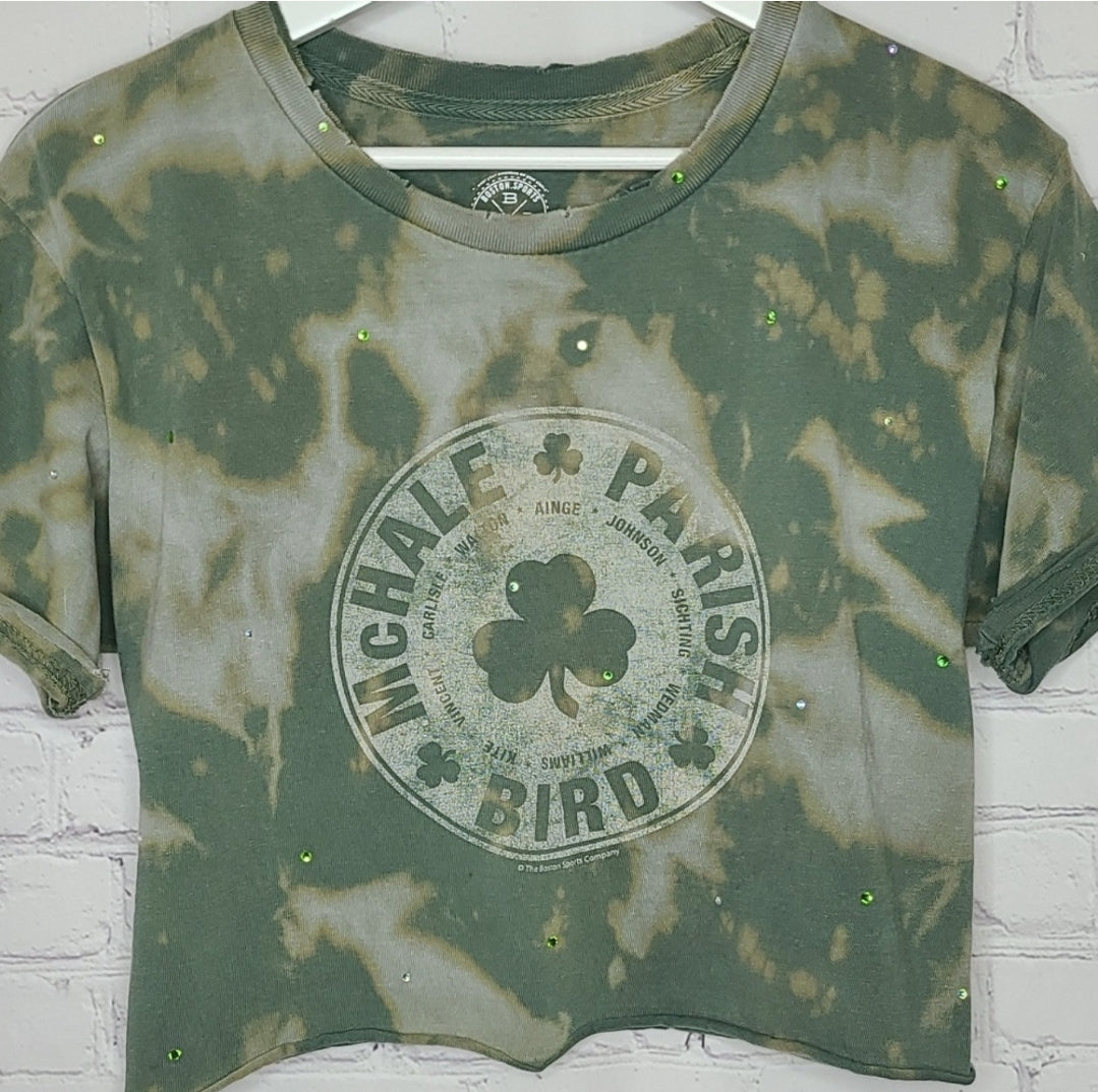 Boston Celtics Crop Tee