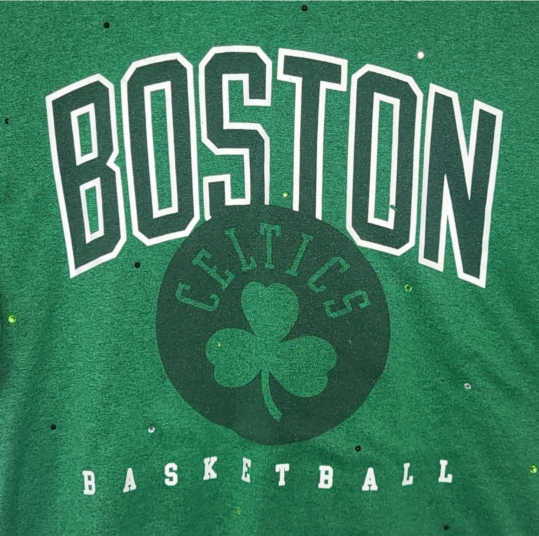 Boston Celtics Crop Tee