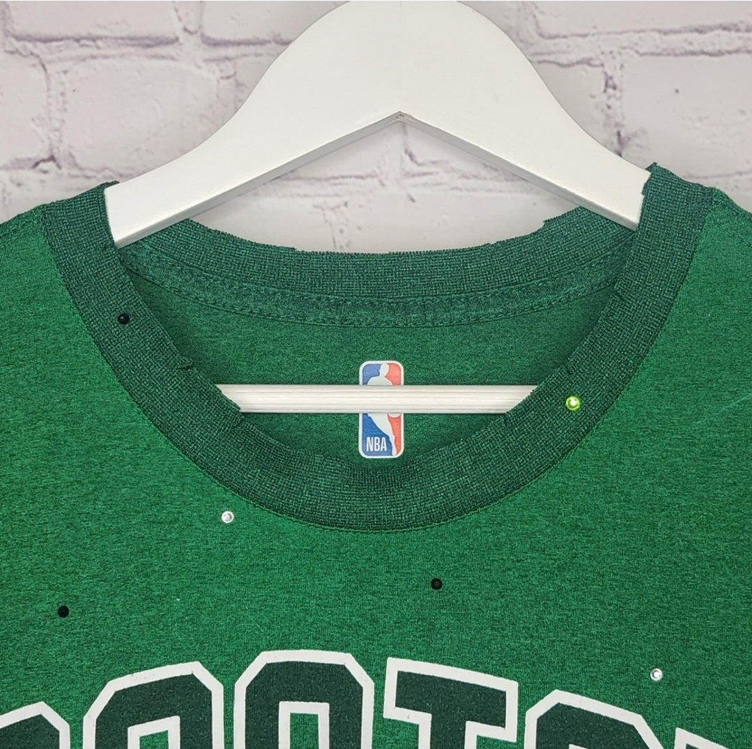 Boston Celtics Crop Tee