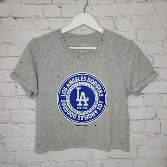 Los Angeles Dodgers Crop Tee