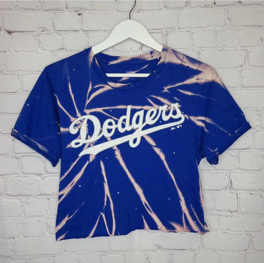 Los Angeles Dodgers Crop Tee