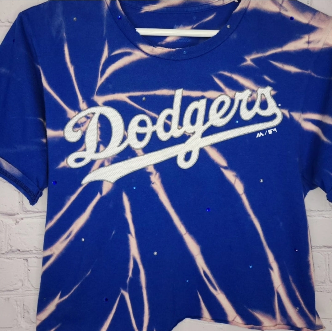 Los Angeles Dodgers Crop Tee