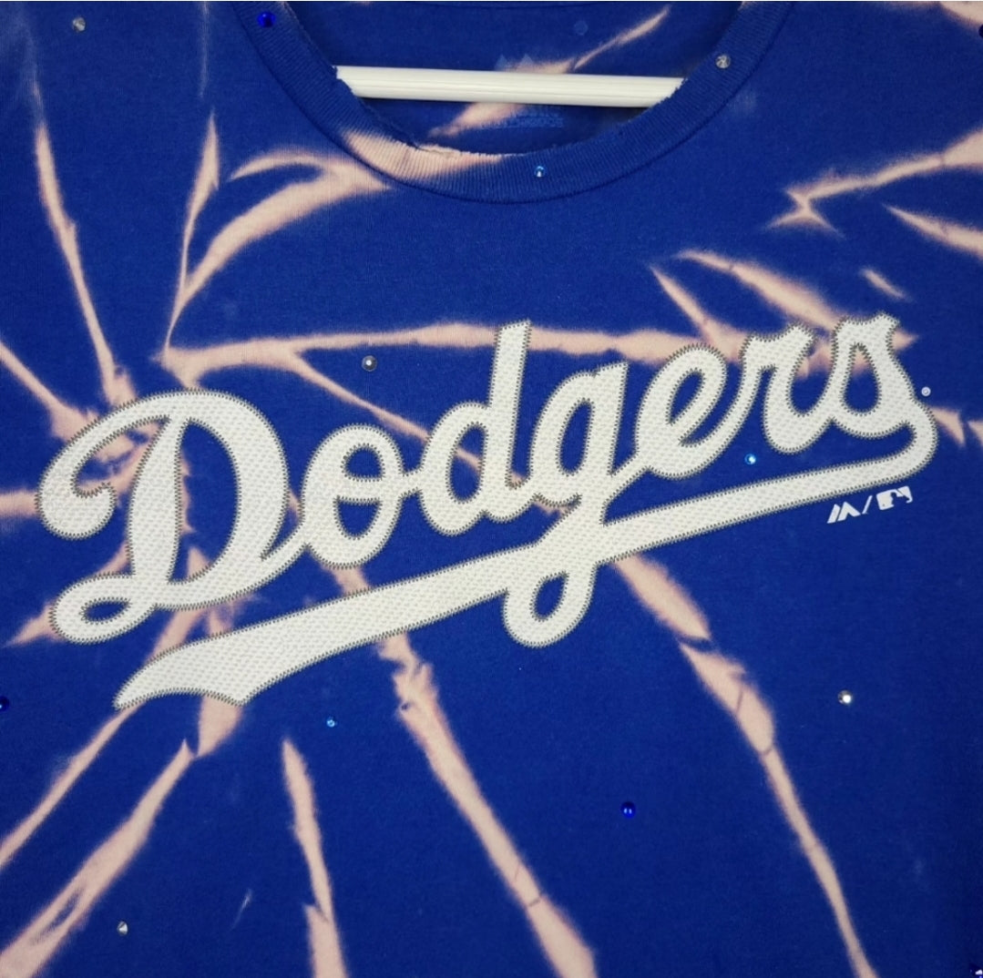 Los Angeles Dodgers Crop Tee