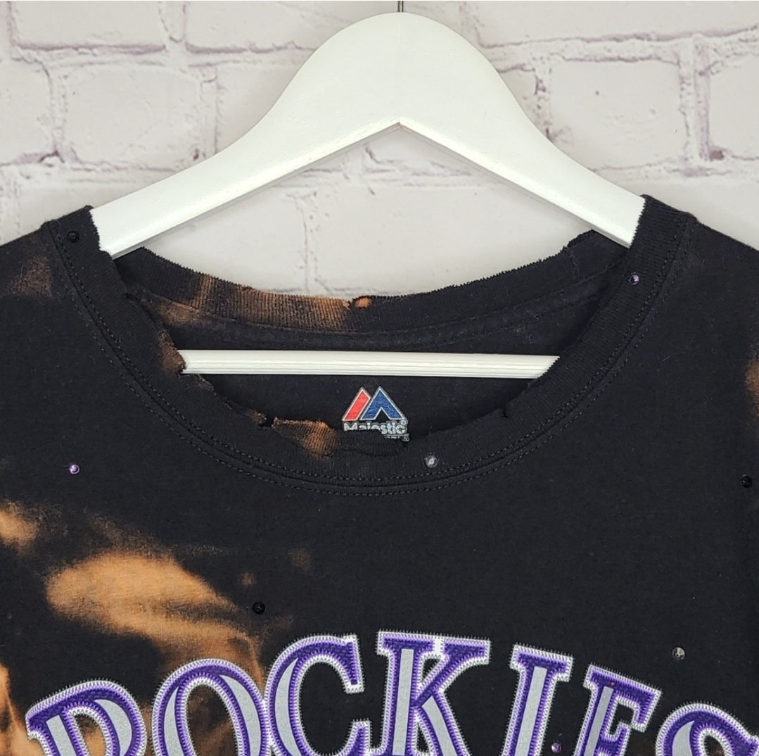 Colorado Rockies Crop Tee