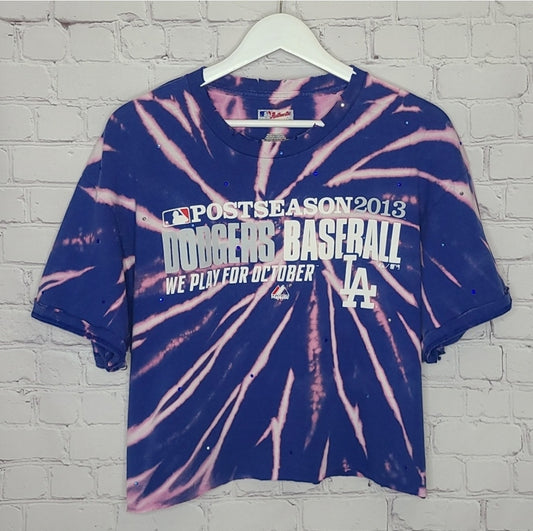 Los Angeles Dodgers Crop Tee