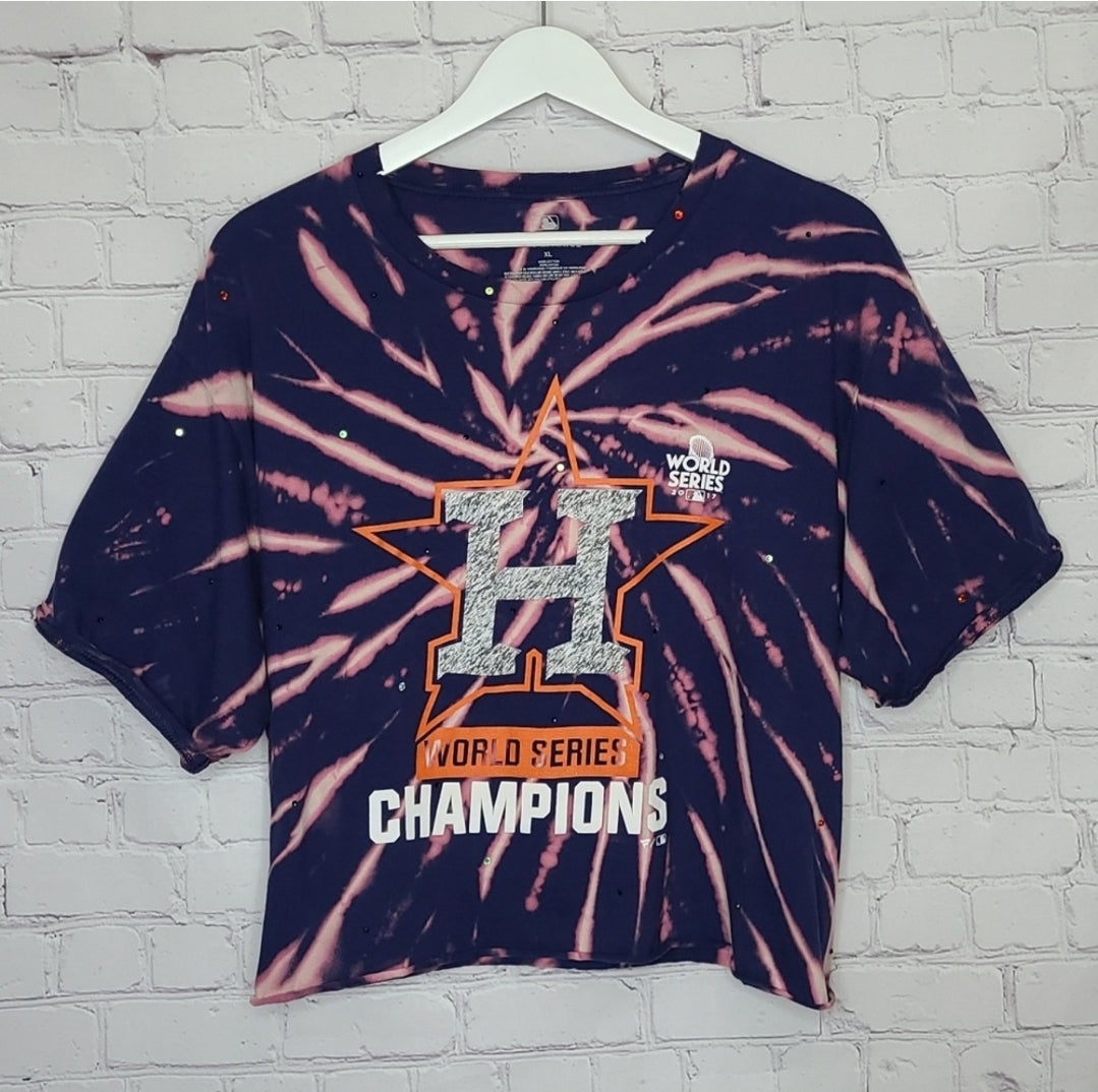 Houston Astros Crop Tee