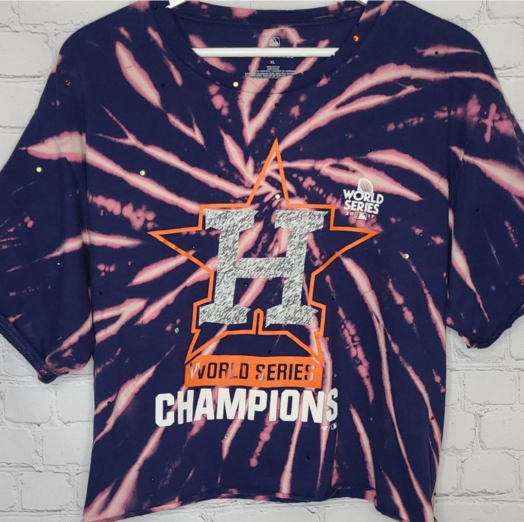 Houston Astros Crop Tee