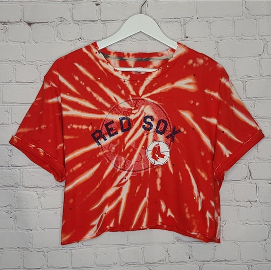 Boston Red Sox Crop Tee