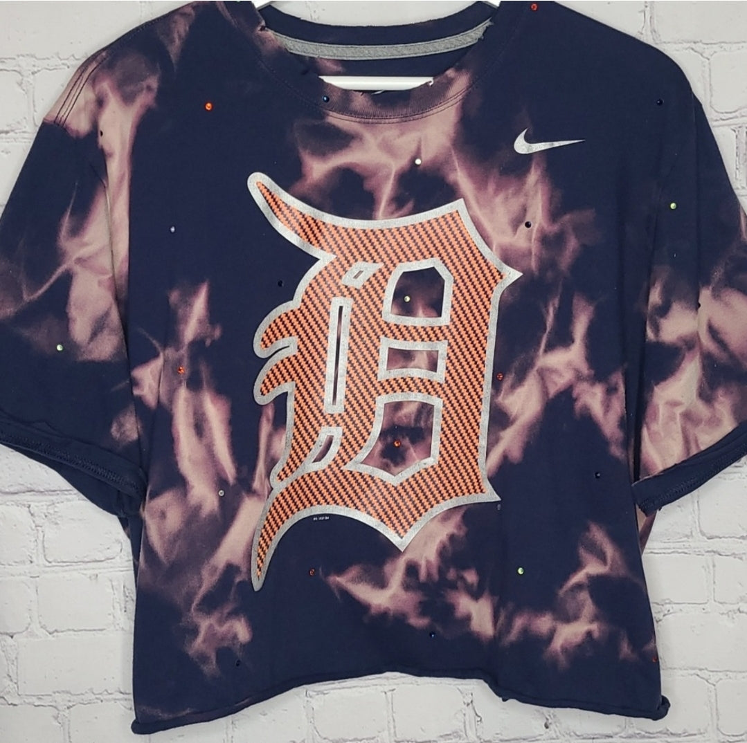 Detroit Tigers Crop Tee