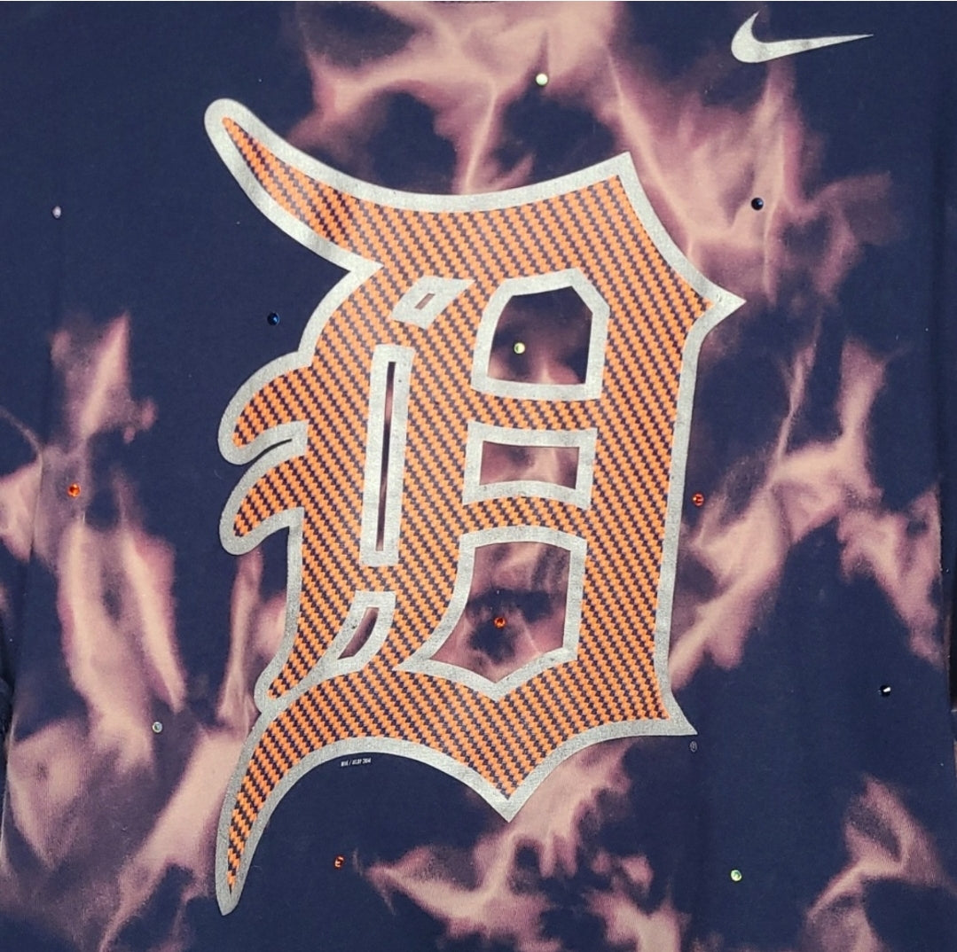 Detroit Tigers Crop Tee