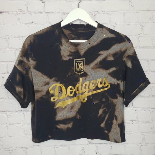 Los Angeles Dodgers Crop Tee