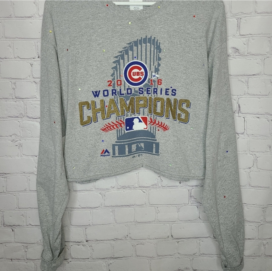 Chicago Cubs Crop Tee