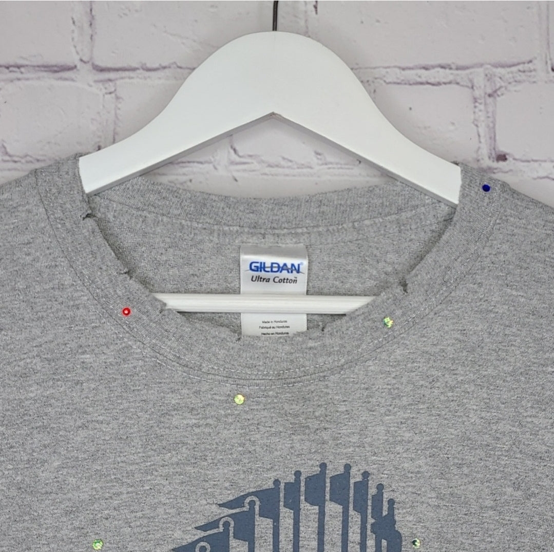 Chicago Cubs Crop Tee