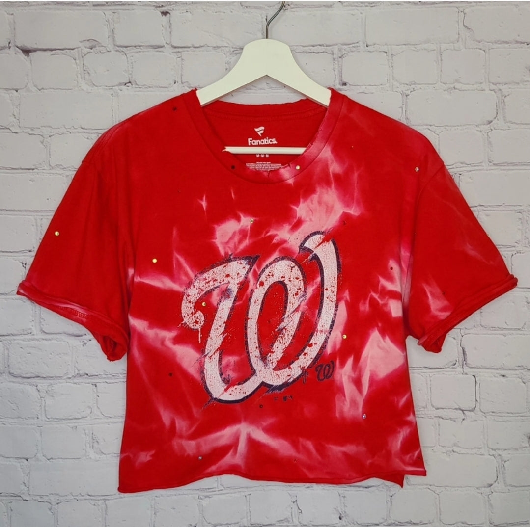 Washington Nationals Crop Tee