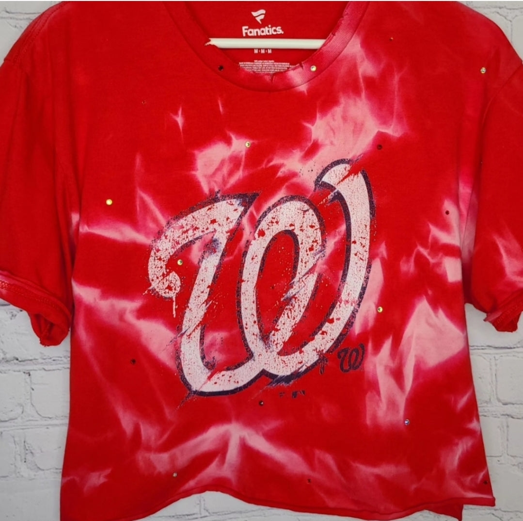 Washington Nationals Crop Tee