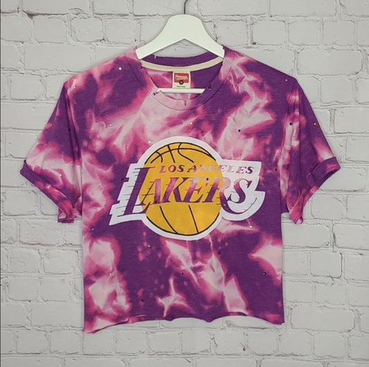 Los Angeles Lakers Crop Tee