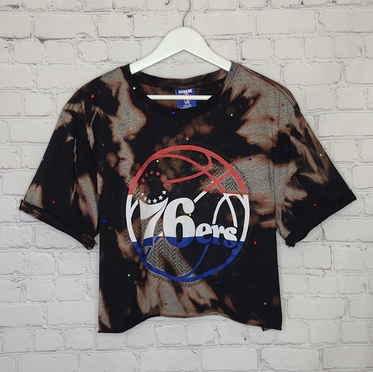 Philadelphia 76ers Crop Tee