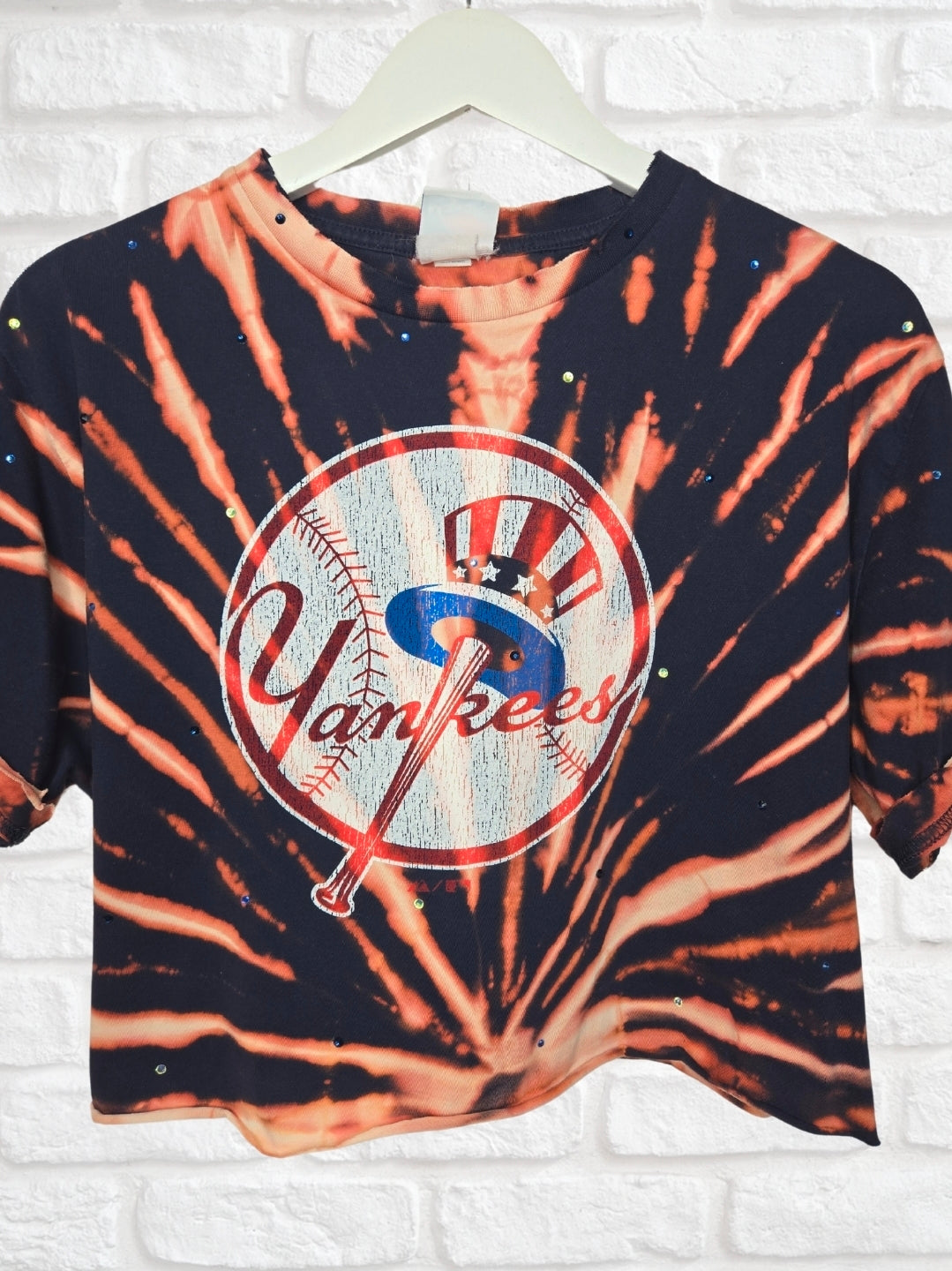 New York Yankees Crop Top - Medium