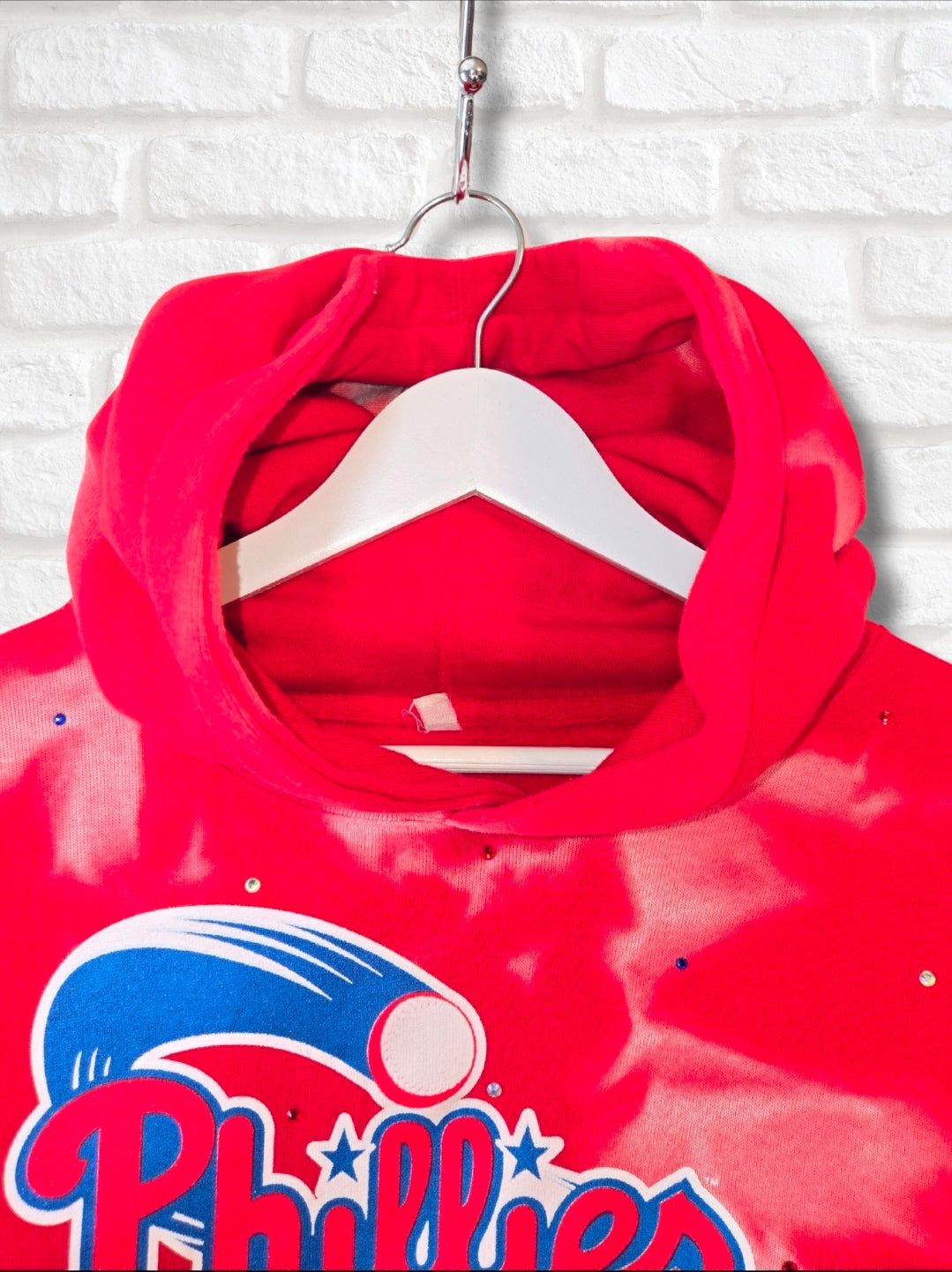 Philadelphia Phillies Crop Hoodie- S/M
