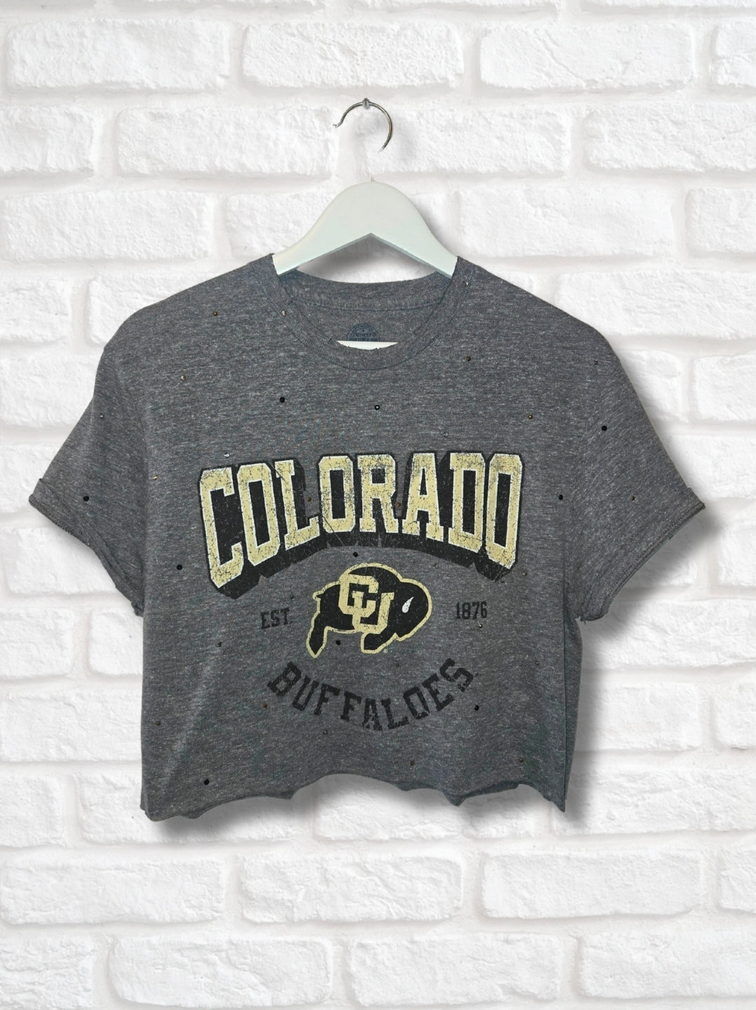 Colorado Buffaloes Crop Top- Medium