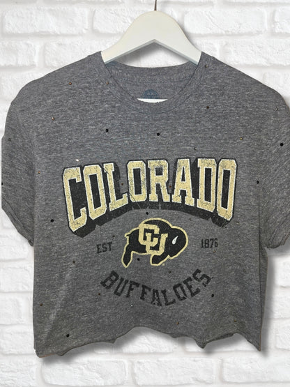 Colorado Buffaloes Crop Top- Medium