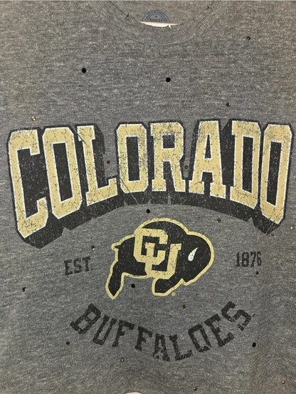 Colorado Buffaloes Crop Top- Medium