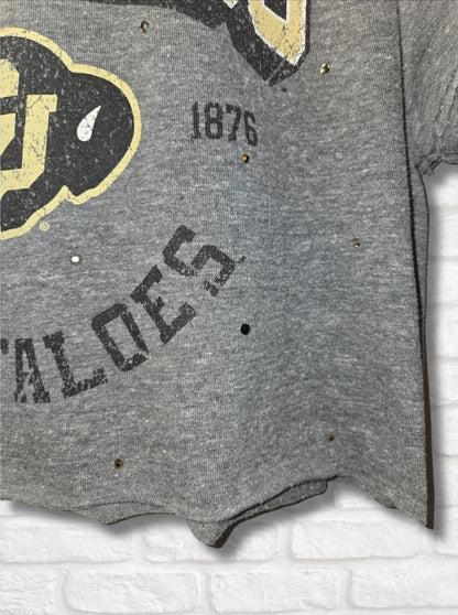 Colorado Buffaloes Crop Top- Medium