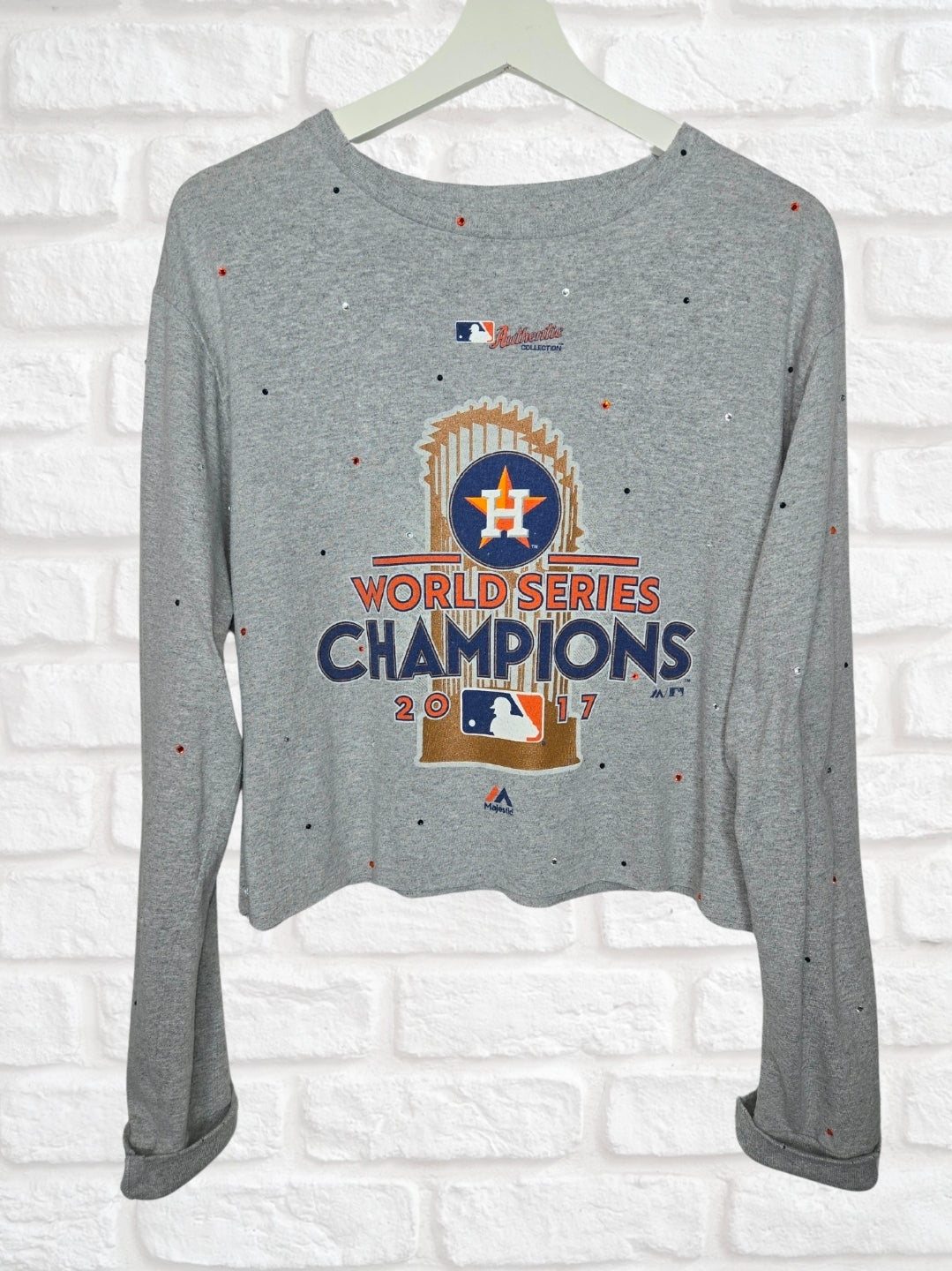 Houston Astros Crop Top- XL