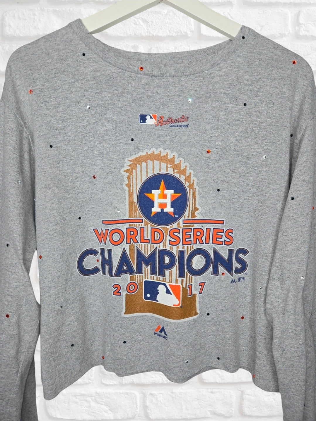 Houston Astros Crop Top- XL