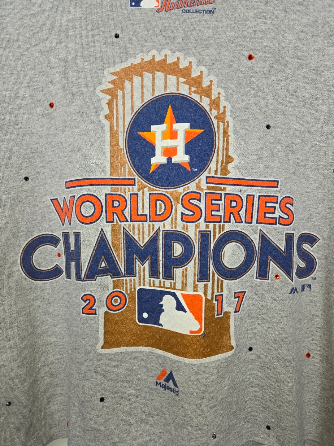 Houston Astros Crop Top- XL
