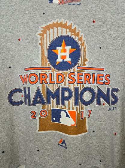 Houston Astros Crop Top- XL